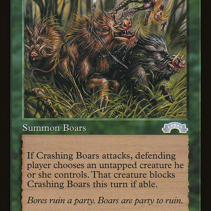 Crashing Boars (Retro) [The List]