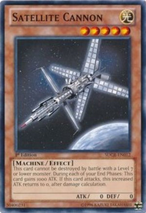 Satellite Cannon (Common / Short Print) [SDCR-EN012] Structure Deck: Cyber Dragon Revolution 1st Edition