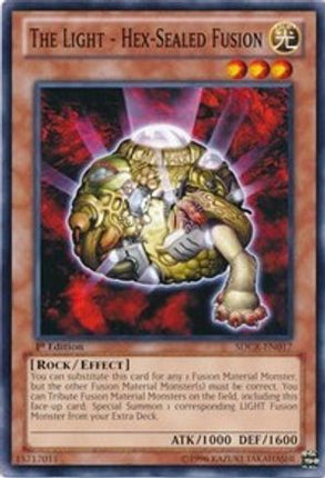 The Light - Hex-Sealed Fusion (Common / Short Print) [SDCR-EN017] Structure Deck: Cyber Dragon Revolution 1st Edition