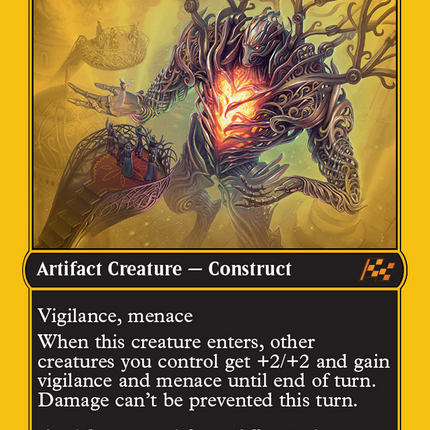 Pyrewood Gearhulk (First-Place Foil) [Aetherdrift] Foil