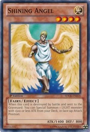 Shining Angel (Common / Short Print) [SDCR-EN018] Structure Deck: Cyber Dragon Revolution 1st Edition