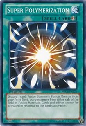 Super Polymerization (Common / Short Print) [SDCR-EN021] Structure Deck: Cyber Dragon Revolution 1st Edition
