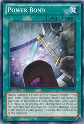 Power Bond (Common / Short Print) [SDCR-EN022] Structure Deck: Cyber Dragon Revolution Unlimited