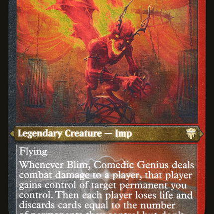 Blim, Comedic Genius [Commander Legends] Foil