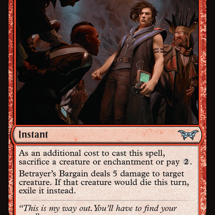 Betrayer's Bargain [Duskmourn: House of Horror]