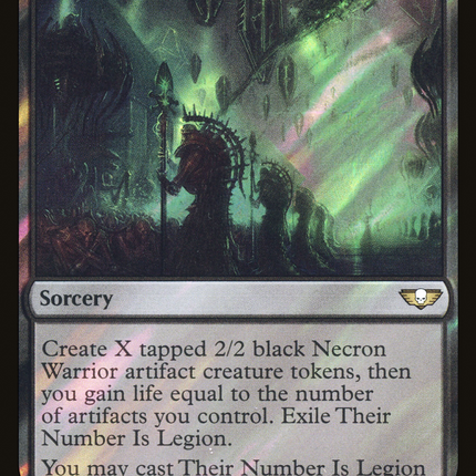 Their Number Is Legion [Warhammer 40,000 Commander] Surge Foil