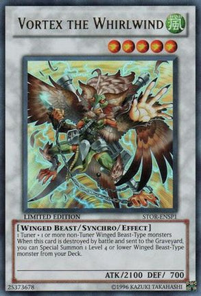 Vortex the Whirlwind (STOR-ENSP1) (Ultra Rare) [STOR-ENSP1] Storm of Ragnarok Limited