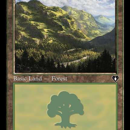 Forest (Retro) (449) [Commander Masters]
