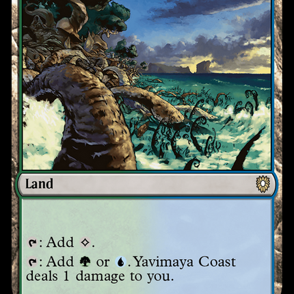 Yavimaya Coast [Bloomburrow Commander]