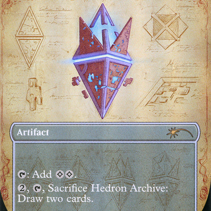 Hedron Archive (Borderless) [Secret Lair Drop] Foil