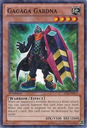 Gagaga Gardna (Starfoil) (Starfoil Rare) [SP14-EN011] 1st Edition