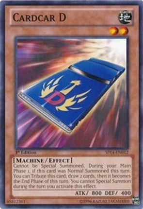 Cardcar D (Common / Short Print) [SP14-EN012] 1st Edition