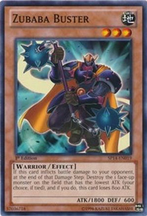 Zubaba Buster (Common / Short Print) [SP14-EN019] 1st Edition