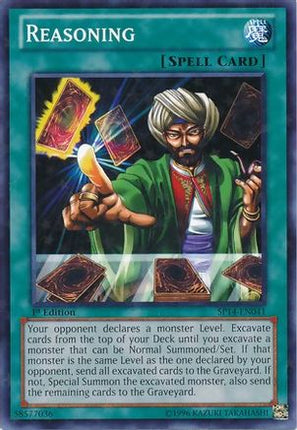 Reasoning (Starfoil) (Starfoil Rare) [SP14-EN041] 1st Edition