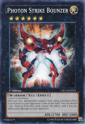 Photon Strike Bounzer (Starfoil) (Starfoil Rare) [SP14-EN024] 1st Edition