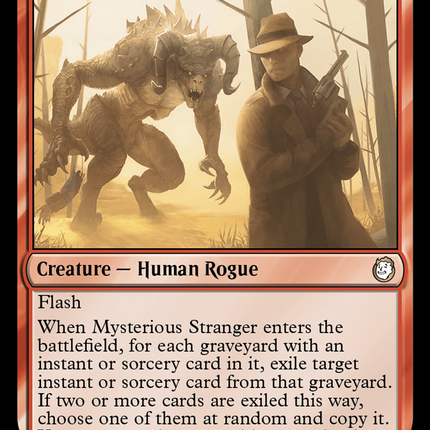 Mysterious Stranger [Fallout] Surge Foil