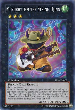 Muzurhythm the String Djinn (Starfoil) (Starfoil Rare) [SP14-EN028] 1st Edition