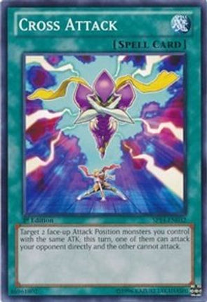 Cross Attack (Common / Short Print) [SP14-EN032] 1st Edition