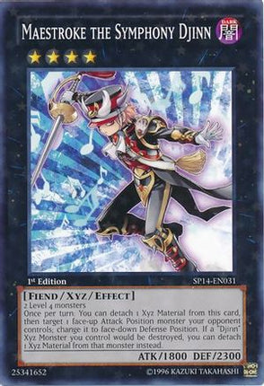 Maestroke the Symphony Djinn (Starfoil) (Starfoil Rare) [SP14-EN031] 1st Edition