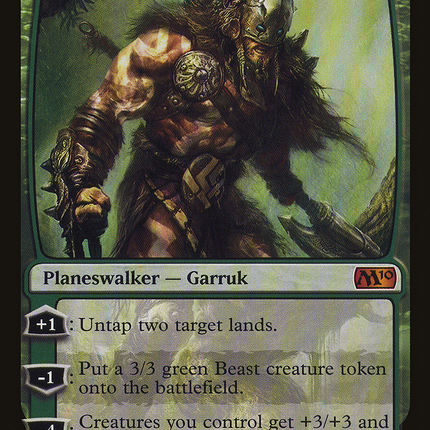 Garruk Wildspeaker [Magic 2010]