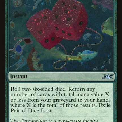 Pair o' Dice Lost [Unfinity] Galaxy Foil