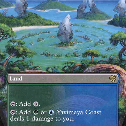 Yavimaya Coast (Borderless) [Dominaria United]