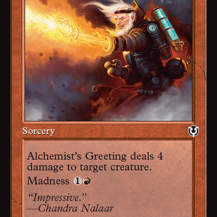 Alchemist's Greeting (Retro Frame) [Innistrad Remastered] Foil
