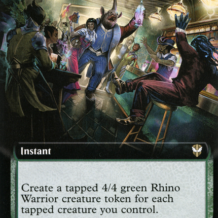 Crash the Party (Extended Art) [New Capenna Commander]