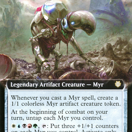 Urtet, Remnant of Memnarch (Extended Art) [Phyrexia: All Will Be One Commander]