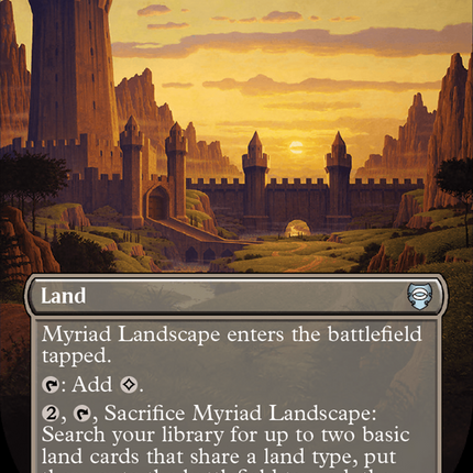 Myriad Landscape (Borderless) [Tales of Middle-earth Commander]