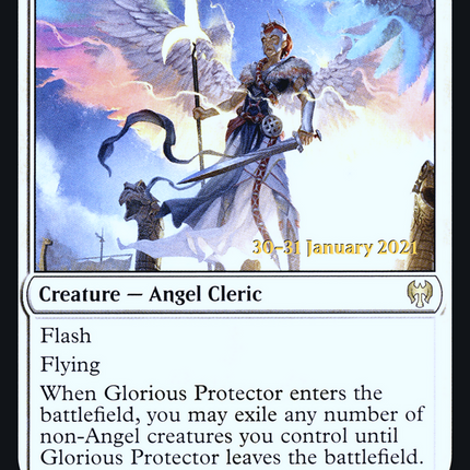 Glorious Protector [Kaldheim Promos] Prerelease Foil