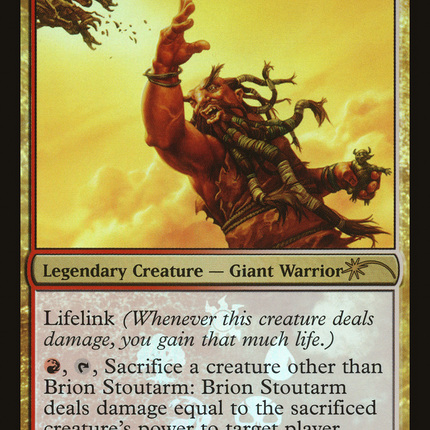 Brion Stoutarm [Resale Promos] Foil