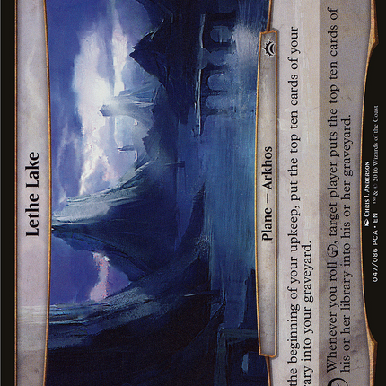 Lethe Lake [Planechase Anthology Planes]