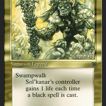 Sol'kanar the Swamp King [Legends]