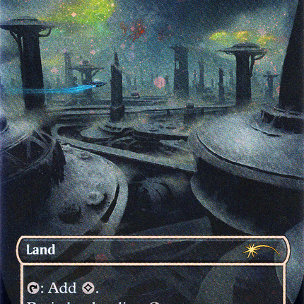 Ash Barrens (Borderless) [Secret Lair Drop] Galaxy Foil