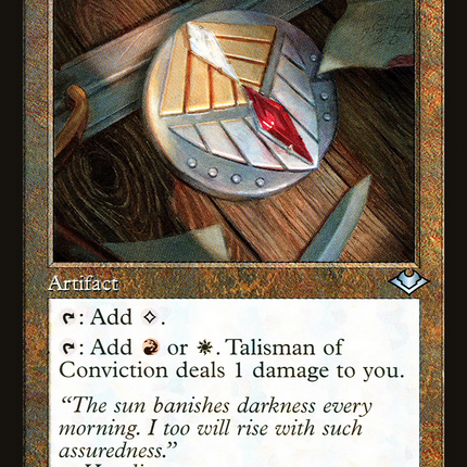 Talisman of Conviction (Retro) [Modern Horizons 1 Timeshifts]