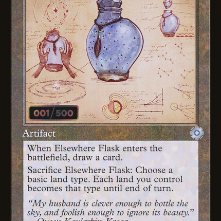 Elsewhere Flask (Retro) [The Brothers' War Retro Artifacts] Serialized Foil