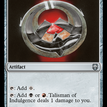 Talisman of Indulgence [Modern Horizons 3 Commander] Foil