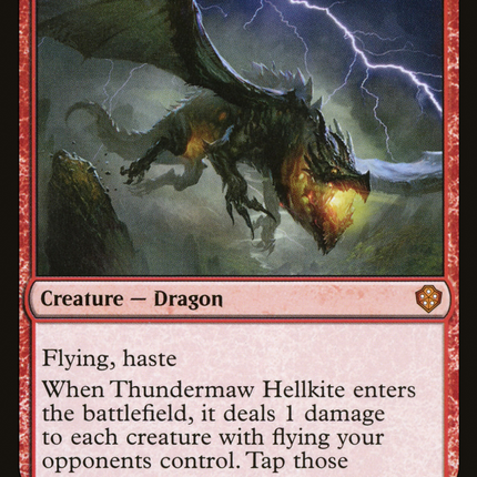 Thundermaw Hellkite [Starter Commander Decks]