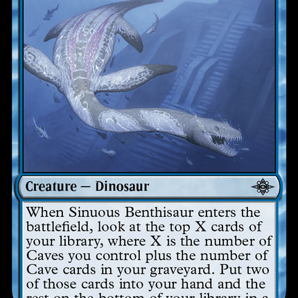 Sinuous Benthisaur [The Lost Caverns of Ixalan]