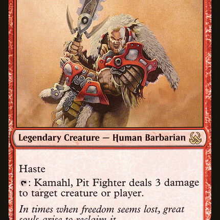Kamahl, Pit Fighter [Duel Decks: Mind vs. Might]