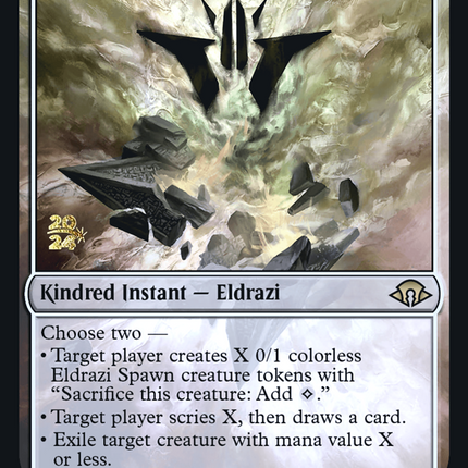 Kozilek's Command [Modern Horizons 3 Promos] Prerelease Foil