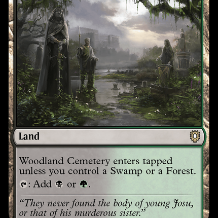 Woodland Cemetery [Bloomburrow Commander]