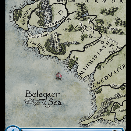 Island (716) [The Lord of the Rings: Tales of Middle-earth] Surge Foil