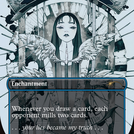 Psychic Corrosion (Borderless) [Secret Lair Drop] Foil