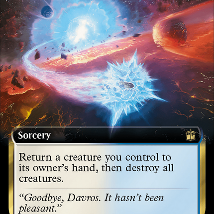 Time Wipe (Extended Art) [Doctor Who] Surge Foil