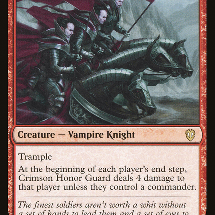 Crimson Honor Guard [Crimson Vow Commander]