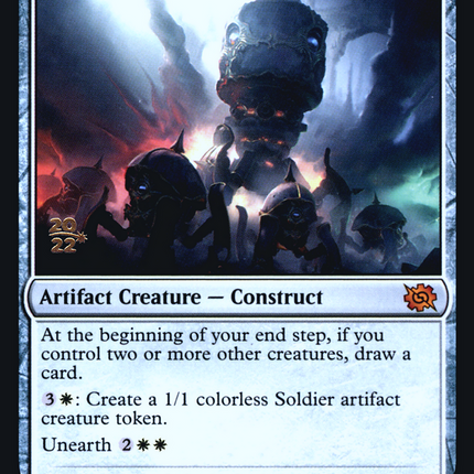 Platoon Dispenser [The Brothers' War Promos] Prerelease Foil