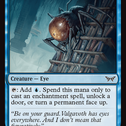 Creeping Peeper [Duskmourn: House of Horror] Foil
