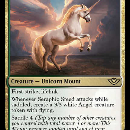 Seraphic Steed [Outlaws of Thunder Junction] Foil